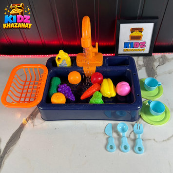 Large Kitchen Sink toy with Running Water