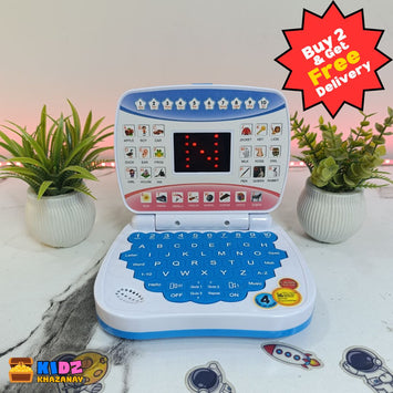LED Display Mini Laptop Toy