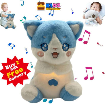 Breathing Cat Plush Toy