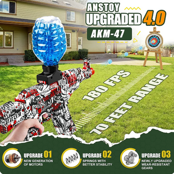 Automatic Gel Blaster Gun AKM-47 | Fun Toy