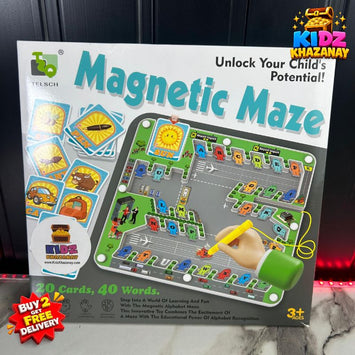 Magnetic Alphabet Maze Board