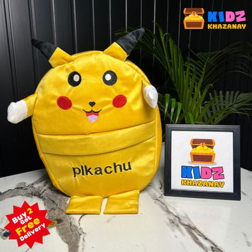 Pikachu Kids School Bag