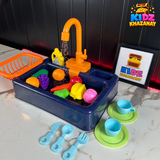 Large Kitchen Sink toy with Running Water