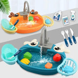 Animal Kitchen Sink Toy with Running Water