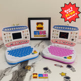 LED Display Mini Laptop Toy
