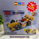 Architect Airplane Brick Toy 3 in 1 | Activity Toy