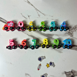 Educational Wooden Train