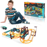 Dinosaur Car Track Set for Kids