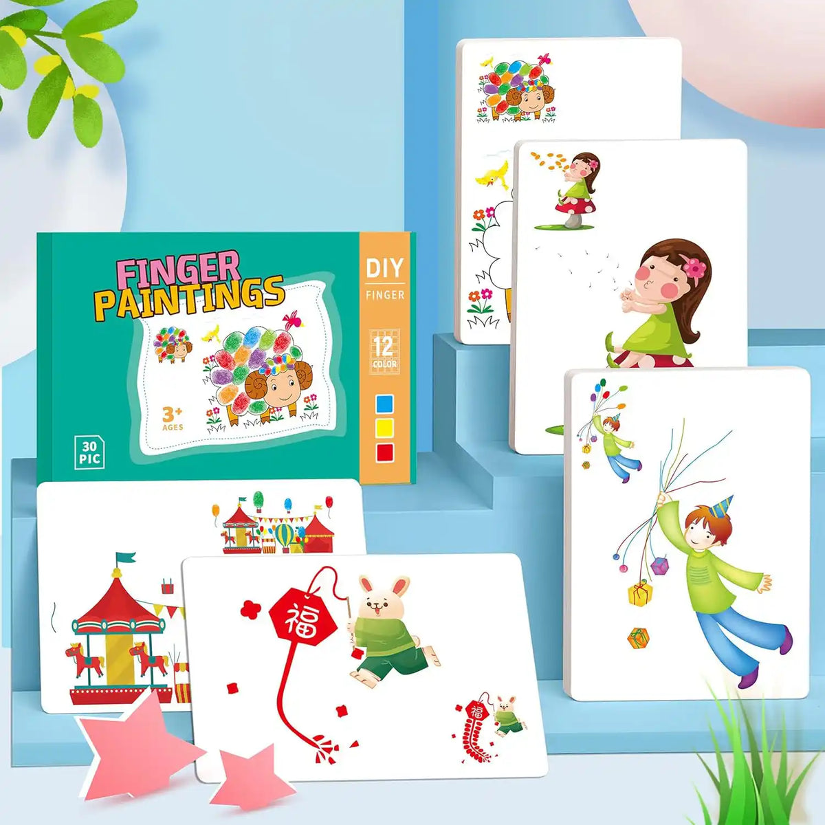 Finger Paintings Kit