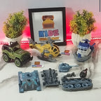 4-in-1 Build & Play Vehicle Set