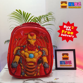 Iron Man School Bag