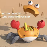 Crawling Crab Baby Sensory Toy