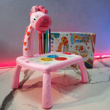 Giraffe Projector & Drawing Board For Kids