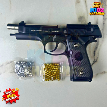 M92 Beretta BB Toy Gun- Black