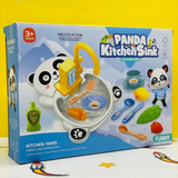 Panda Kitchen Sink Toy with Running Water