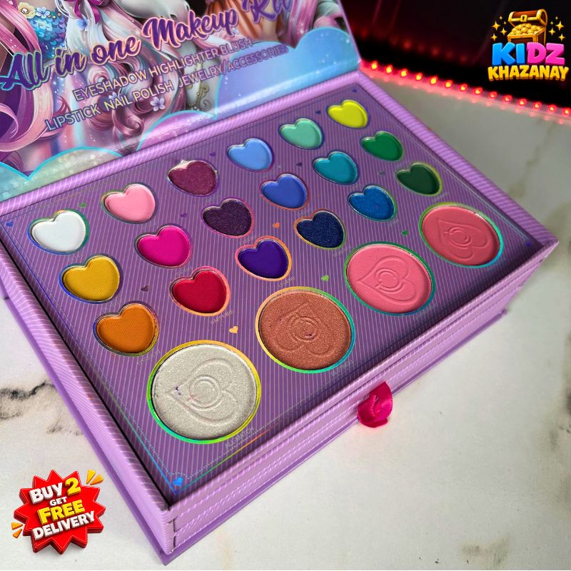 All-in-One Makeup Kit for Baby Girls