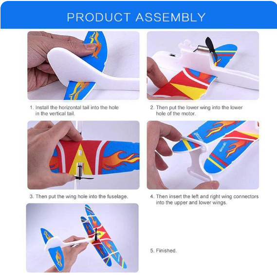 Rechargeable Airplane Glider