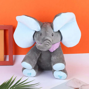 Peek-a-Boo Elephant Toy