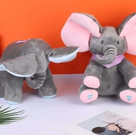 Peek-a-Boo Elephant Toy