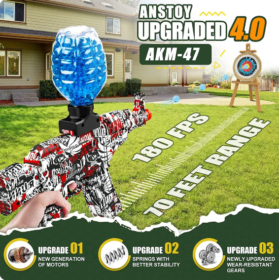 Automatic Gel Blaster Gun AK-47/ MP5