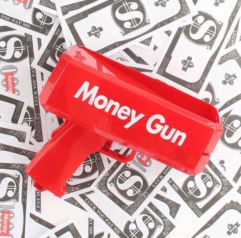 Money Gun for Kids