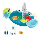 Animal Kitchen Sink Toy with Running Water