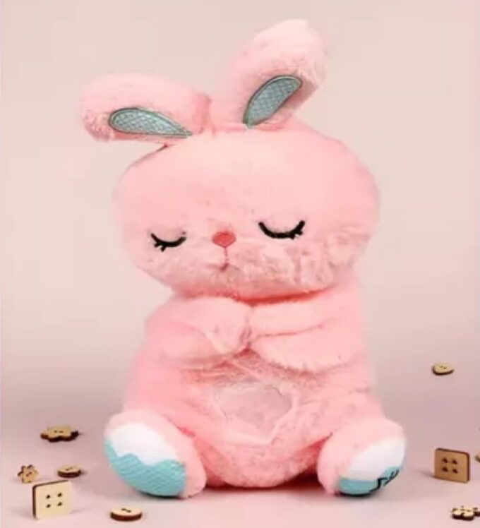 Breathing Bunny Plush Toy