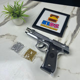M92 Beretta BB Toy Gun- SIlver
