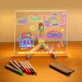 LED Acrylic Writing Board