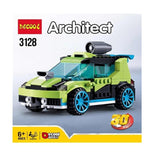 Architect 30 in 1 Bricks Rally Car Set