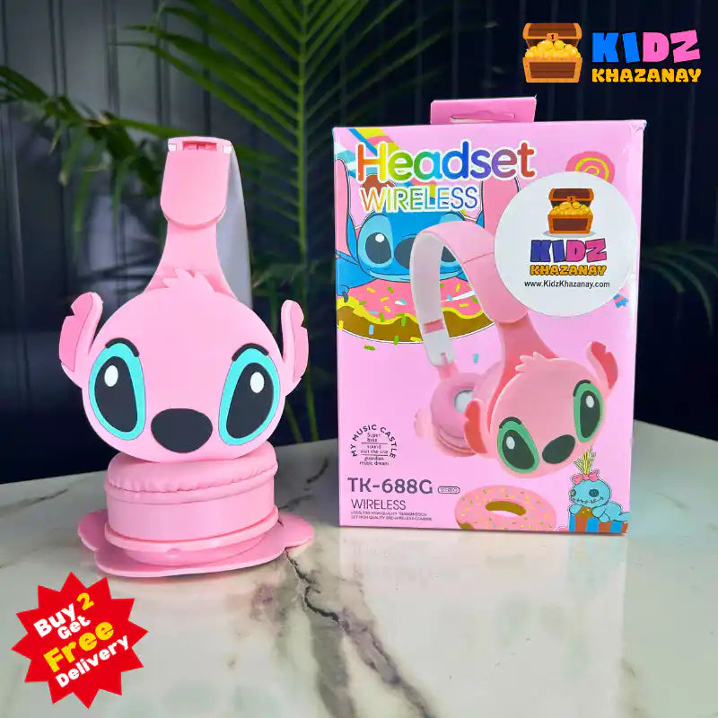 Kids Cartoon Wireless Headset