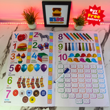 5-in-1 Write and Wipe Learning Book