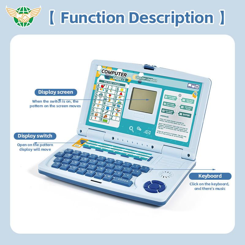 Kids Learning Laptop Toy