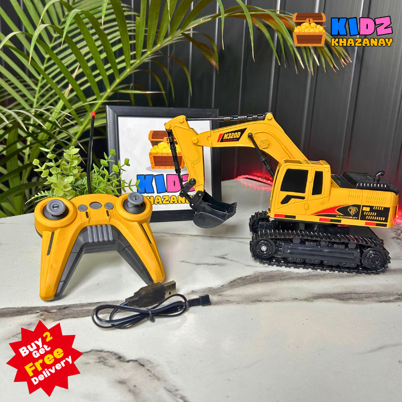 RC Excavator Construction Toy