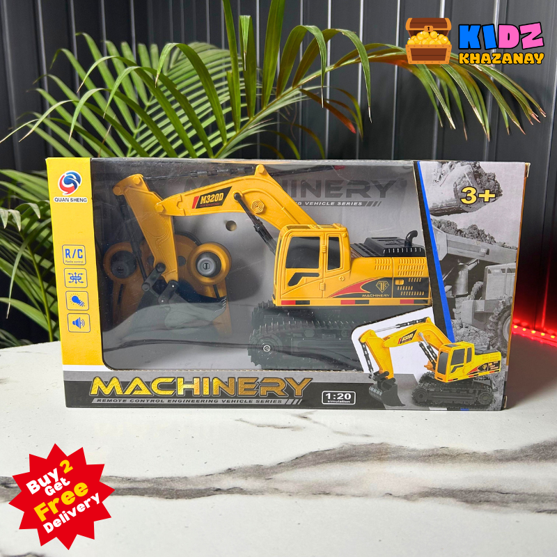 RC Excavator Construction Toy