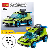 Architect 30 in 1 Bricks Rally Car Set