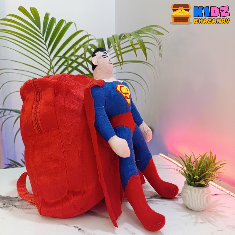 Superman Plush School Bag