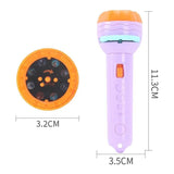 Mini Flashlight Projector Slide Toy